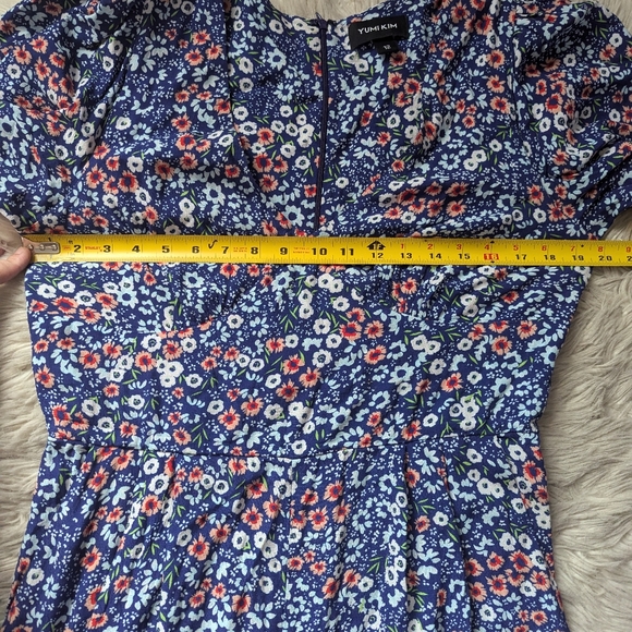EUC Yumi Kim Lucky You Jumpsuit in Blossom Navy - Picture 9 of 15